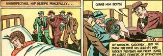 Illustration for article titled 5 reasons why Hip Knox the Super Hypnotist is the worst superhero of all time
